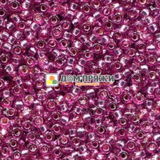 MIYUKI Round 15/0 #4269 /Duracoat розовый внутреннее серебрение/ - 5 грамм