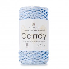 Candy полиэфирный шнур /Бледно-голубой/
