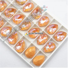 Fancy Stones K9 14x10mm Peach DeLite /4320/