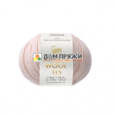 Пряжа Gazzal Wool 115 #3308 св.персик Пряжа Gazzal Wool 115 #3308 св.персик