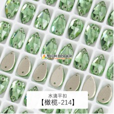 Drop K9 12x7mm Peridot /3230/