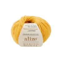 Alize Merino Royal #002 шафран