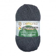 Пряжа Пехорская ПТ Носочная #048 серый