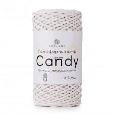 Candy полиэфирный шнур /Белый матовый/