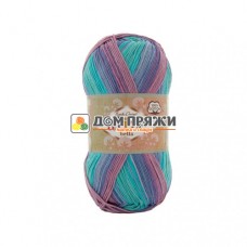 Alize Bella Batik #4531 бирюза+розовый+мята
