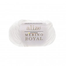 Alize Merino Royal #055 белый