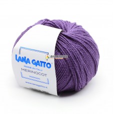 Lana Gatto Merinocot #14450 сиреневый