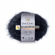 Пряжа Gazzal Teddy #6531 черный