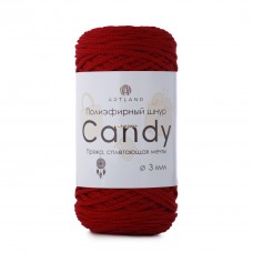 Candy полиэфирный шнур /Красный/
