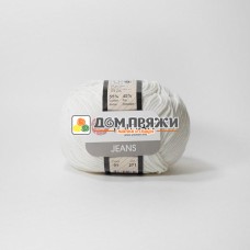 Yarn Art Jeans #001 кремовый