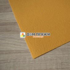 Фетр корейский жесткий 1,2мм размер А6 (10х15см) #816 светло-оранжевый