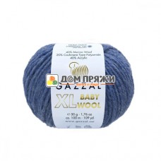 Пряжа Gazzal Baby Wool XL #844 джинс