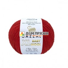 Пряжа Gazzal Baby Wool XL #811 красный