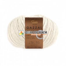Пряжа Gazzal Baby Alpaca Pure Colors #6450 молочный