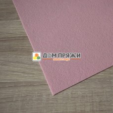 Фетр корейский жесткий 1,2мм размер А6 (10х15см) #827 бледно-розовый