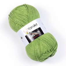  Yarn Art Jeans Plus #069 оливковый