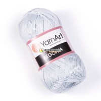 Yarn Art Begonia #54462 серо-голубой