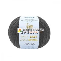 Пряжа Gazzal Baby Wool XL #803 черный Пряжа Gazzal Baby Wool XL #803 черный