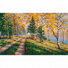 Набор для вышивания "Осенняя пора" 40*25см, Овен