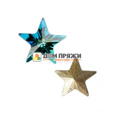 Rivoli Star Fancy Stones .evoli 5mm Crystal Bermuda Blue /4745/