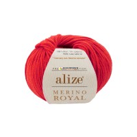 Alize Merino Royal #056 красный