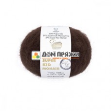 Пряжа Gazzal Super Kid Mohair #64426 шоколад Пряжа Gazzal Super Kid Mohair #64426 шоколад