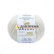 Пряжа Gazzal Baby Wool XL #829 молочный