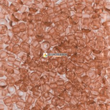 Бисер чешский PRECIOSA круглый 10/0 #01112 /Светло-коричневый, прозрачный/ - 5 грамм