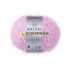 Пряжа Gazzal Teddy #6547 розовый