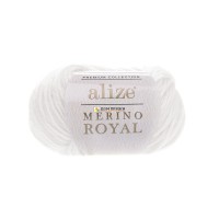 Alize Merino Royal #055 белый