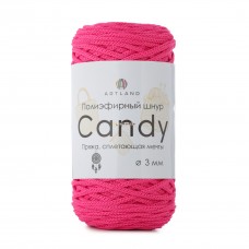 Candy полиэфирный шнур /Ярко-розовый/