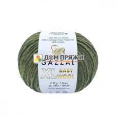 Пряжа Gazzal Baby Wool XL #840 хаки