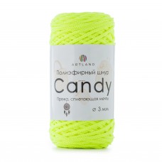 Candy полиэфирный шнур /Незрелый лимон/