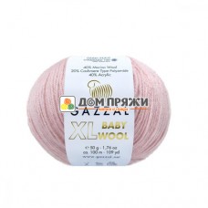 Пряжа Gazzal Baby Wool XL #836 розовый