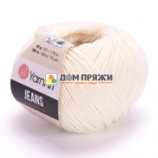  Yarn Art Jeans #003 молочный