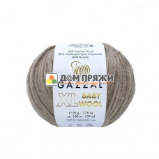 Пряжа Gazzal Baby Wool XL #835 какао