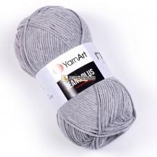  Yarn Art Jeans Plus #046 серый
