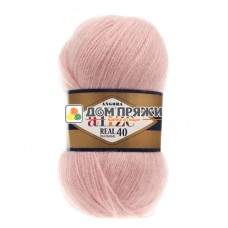 Alize Angora Real 40 #363 роза нежная Alize Angora Real 40 #363 роза нежная