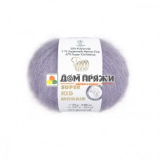 Пряжа Gazzal Super Kid Mohair #64413 св.сирень