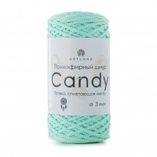 Candy полиэфирный шнур /Нежная мята/