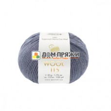 Пряжа Gazzal Wool 115 #3306 маренго Пряжа Gazzal Wool 115 #3306 маренго