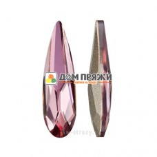 Raindrop Fancy Stone .evoli 15mm Crystal Antic Pink /4331/