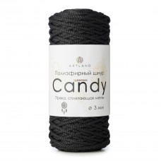 Candy полиэфирный шнур /Черный/
